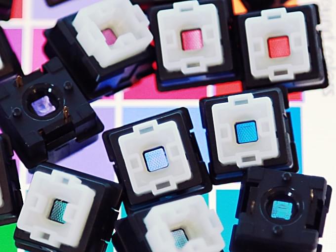 Gama Zulu RGB Switches