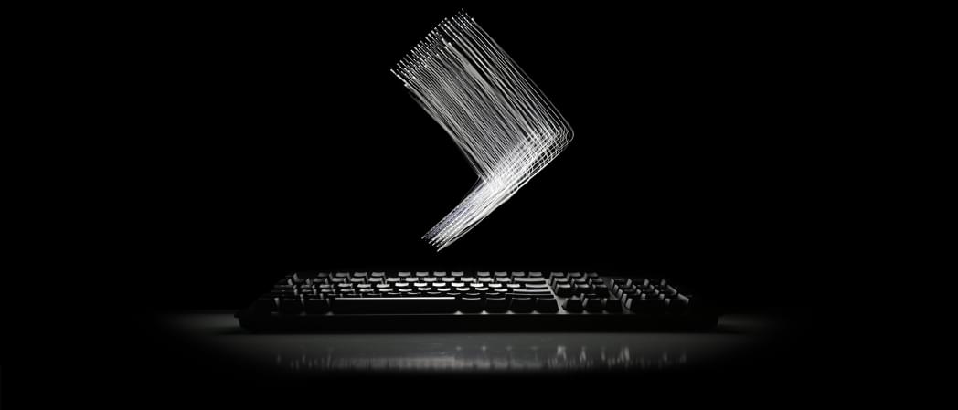 Das Keyboard Prime 13 mechanical keyboard connecting the user to the machine